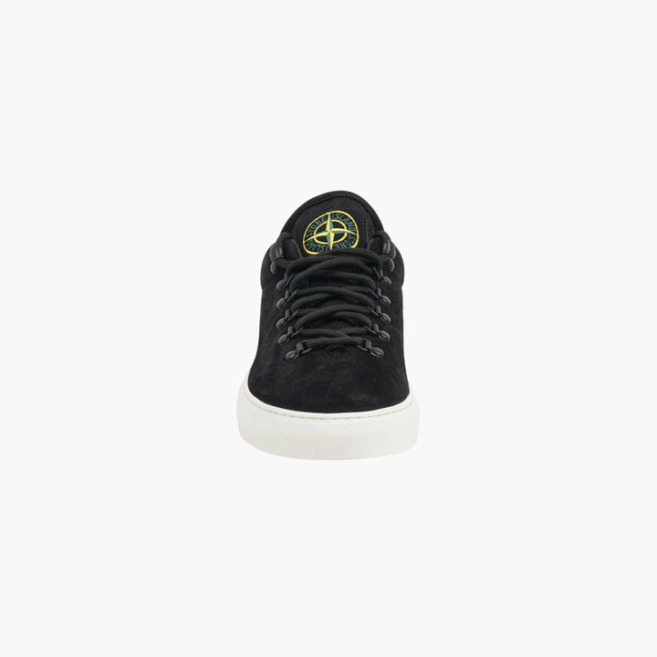 Stone Island Black Suede Sneakers