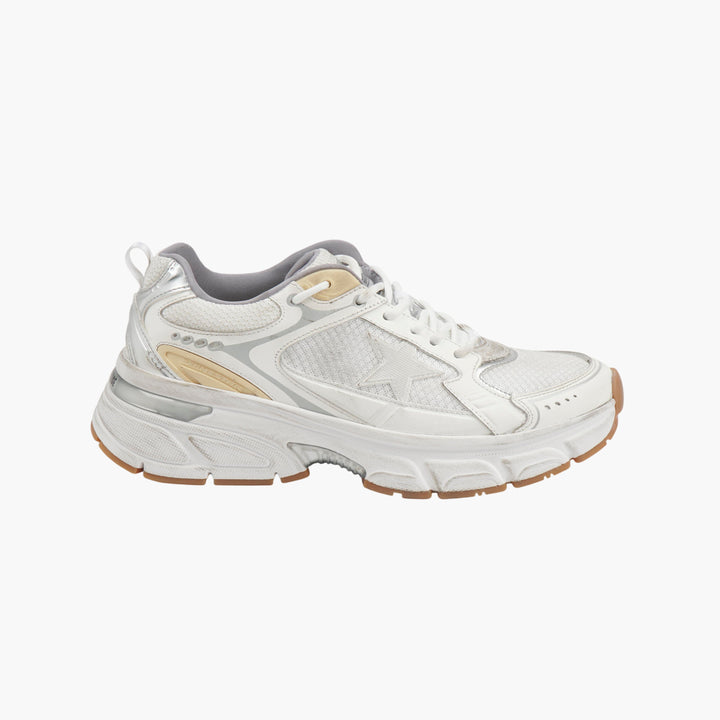 Golden Goose Light-Star White Sneakers (M)