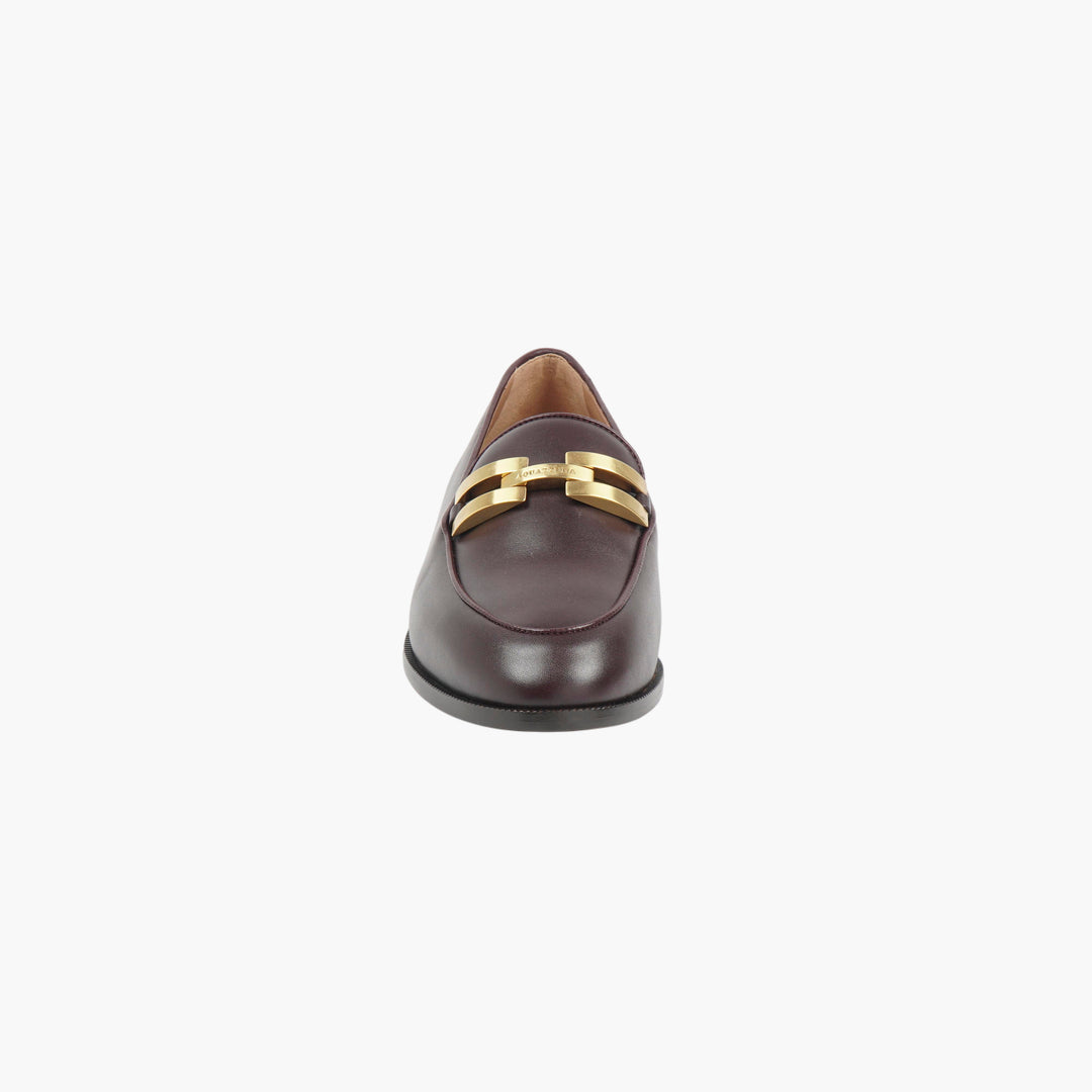 Aquazzura Aubergine Flat Shoes