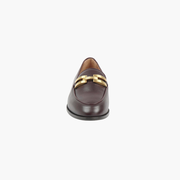 Aquazzura Aubergine Flat Shoes