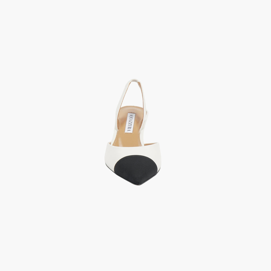 Aquazzura White Heeled Sandals