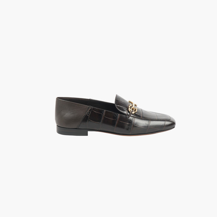 Salvatore Ferragamo Black Flat Shoes