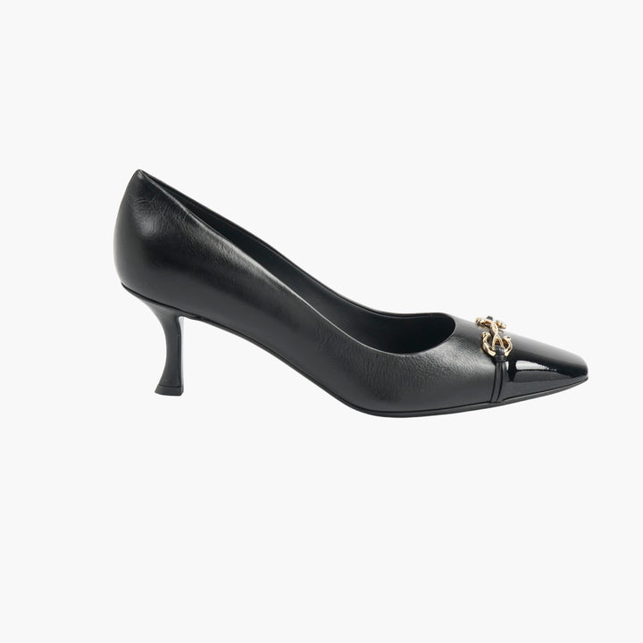 Salvatore Ferragamo Black Heeled Shoes