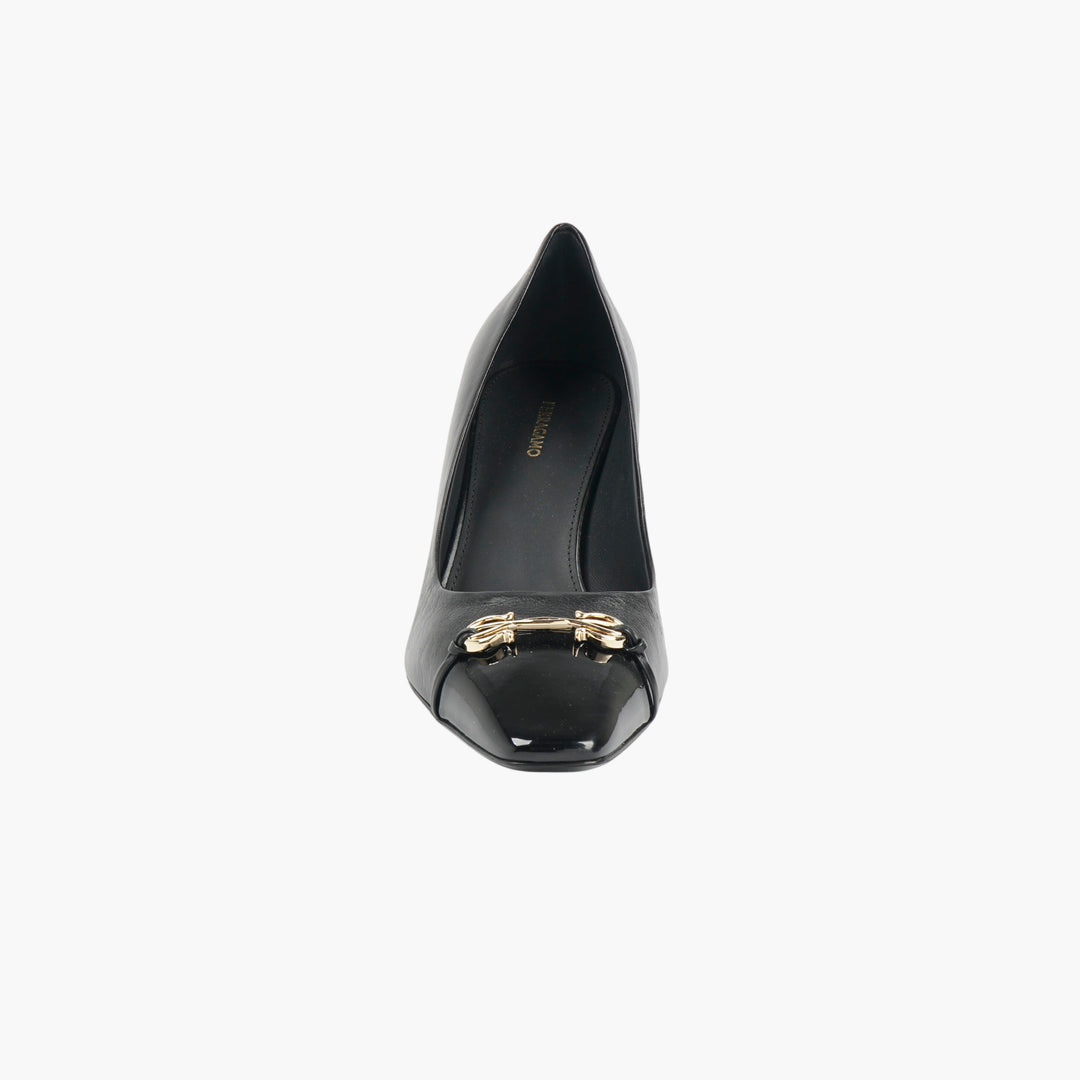 Salvatore Ferragamo Black Heeled Shoes