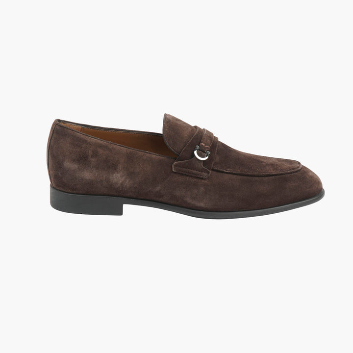Salvatore Ferragamo Dark Brown Flat Shoes