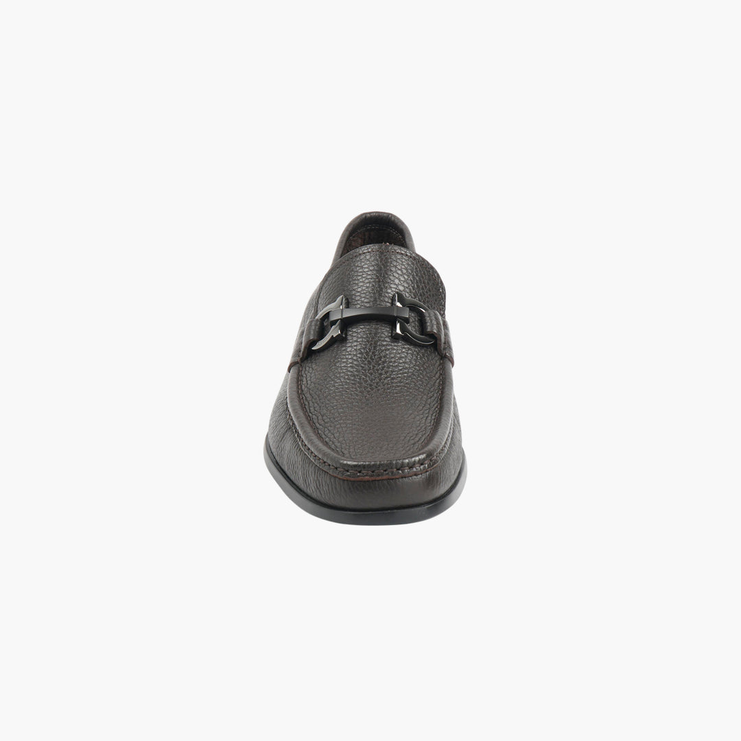 Salvatore Ferragamo Dark Brown Flat Shoes