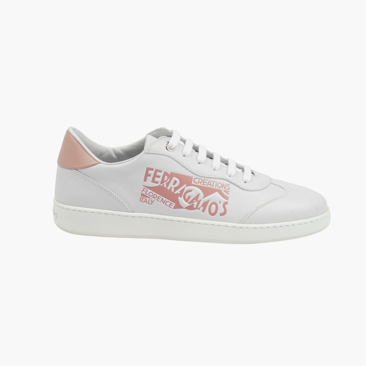 Salvatore Ferragamo Ice-Pink Sneakers