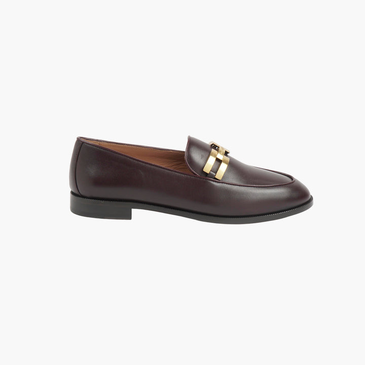 Aquazzura Aubergine Flat Shoes