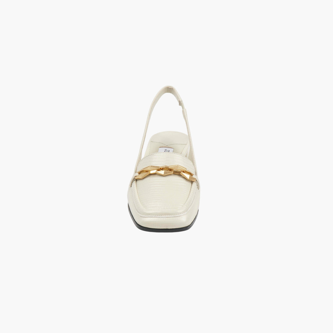 Jimmy Choo White-Gold Heeled Shoes