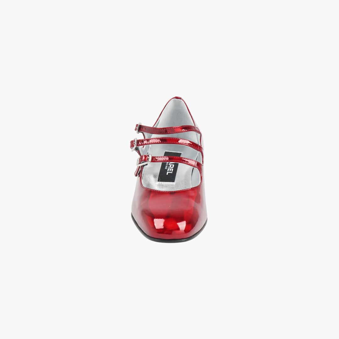 CAREL Red Reflex Patent Heeled Shoes