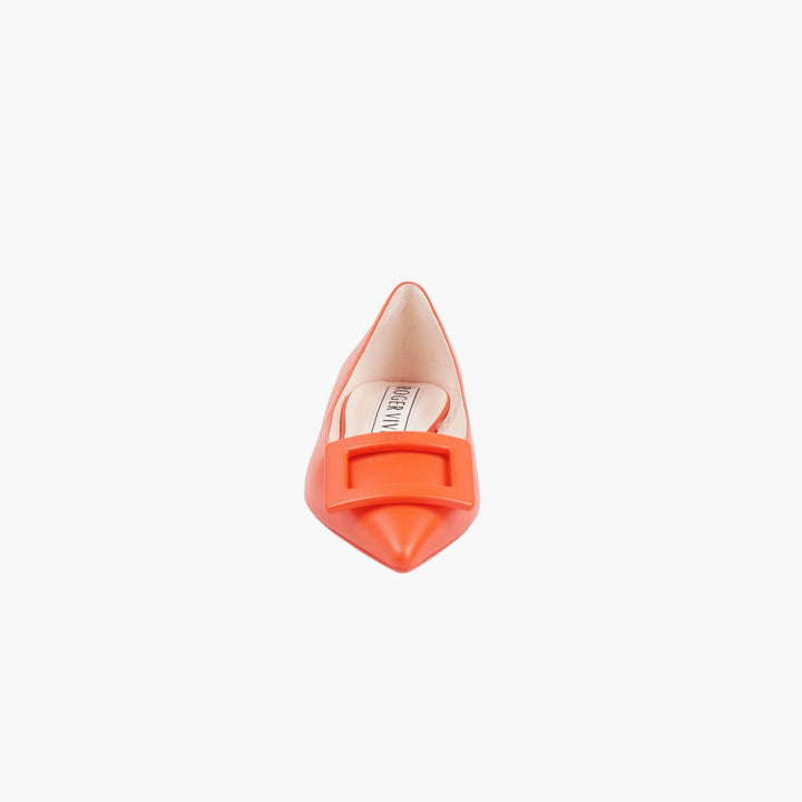 Roger Vivier Red Flat Shoes