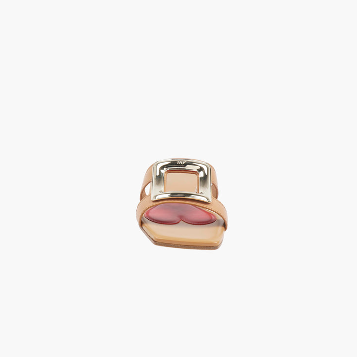 Roger Vivier Beige-Silver Sandals