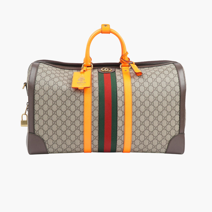 GUCCI Multi-Color GG Duffle Bag