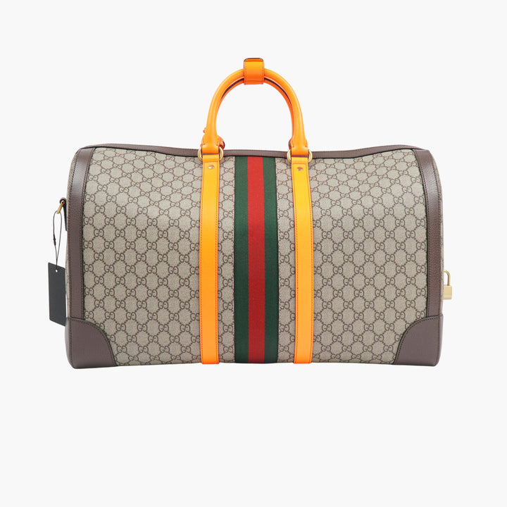 GUCCI Multi-Color GG Duffle Bag