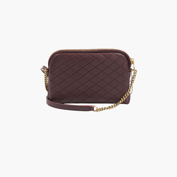 SAINT LAURENT Bordeaux-Gold Handbag