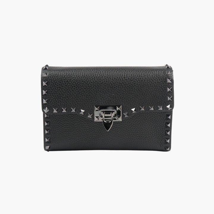 VALENTINO Black Rockstud Handbag