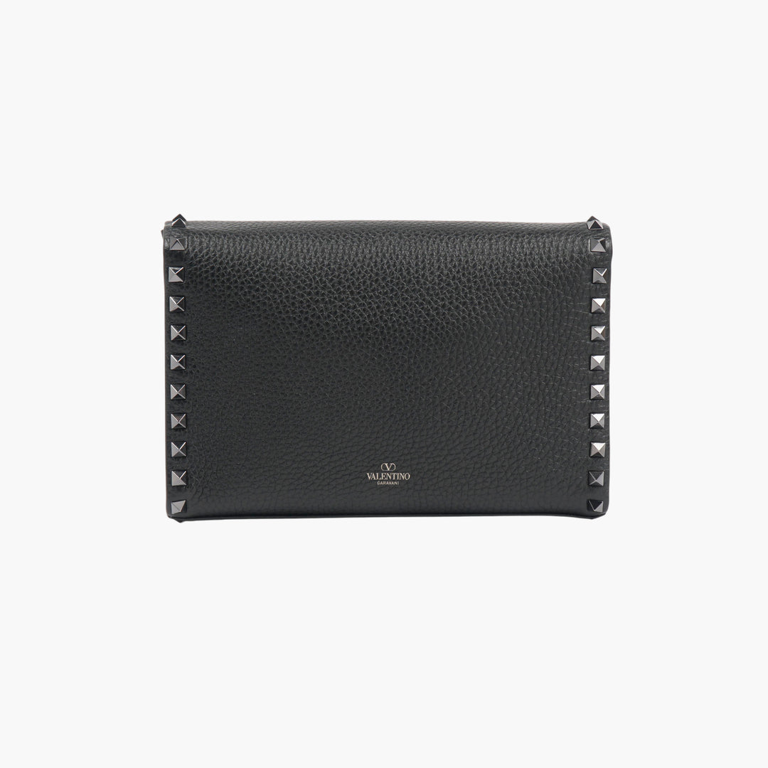 VALENTINO Black Rockstud Handbag