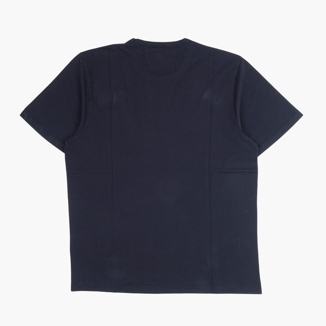 C.P. Company Navy-White T-Shirt