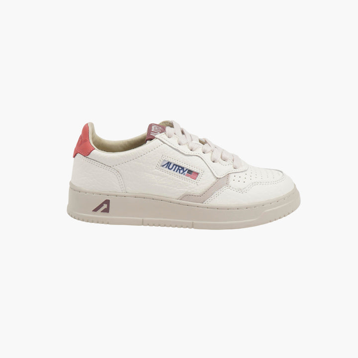 AUTRY Low Sneakers White-Beige-Pink