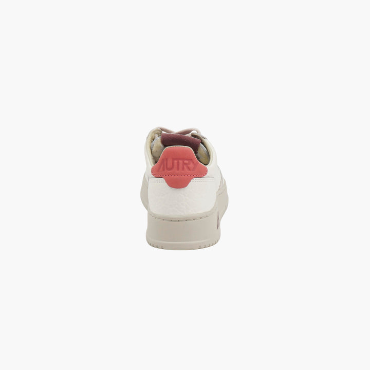 AUTRY Low Sneakers White-Beige-Pink