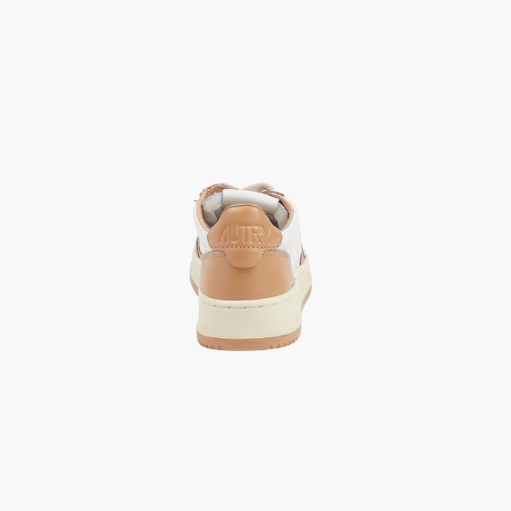 Autry White-Dark Orange Sneakers