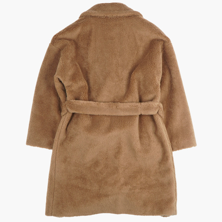 Max Mara Plush Coat with Belt