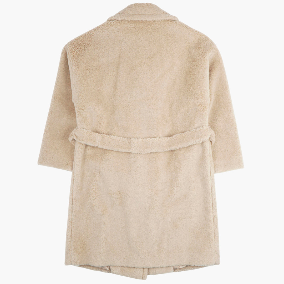 Max Mara Neutral Belted Coat