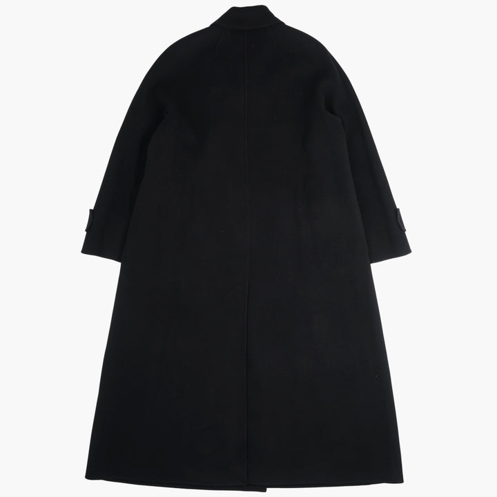 Max Mara Black Double-Breasted Coat