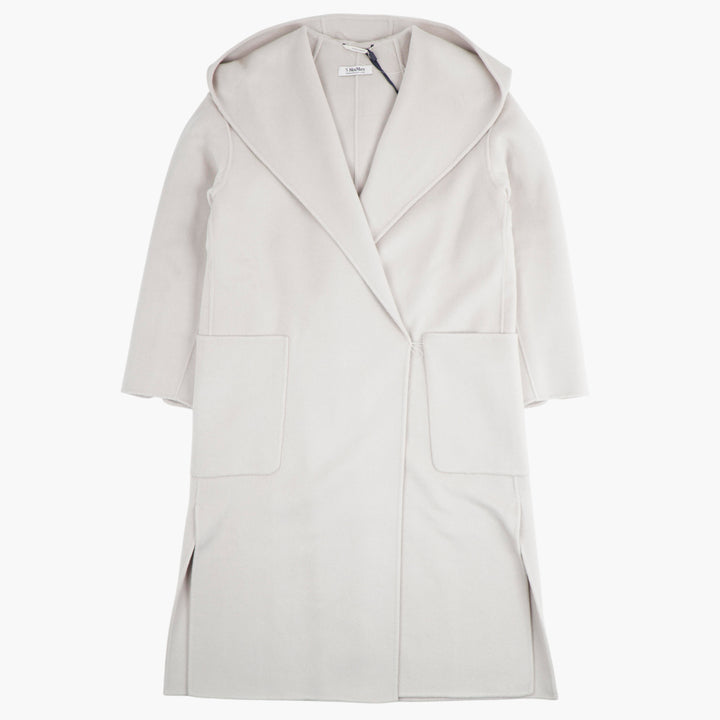 Max Mara Hooded Neutral Coat