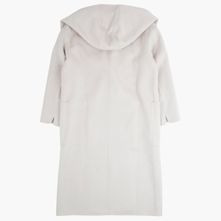 Max Mara Hooded Neutral Coat